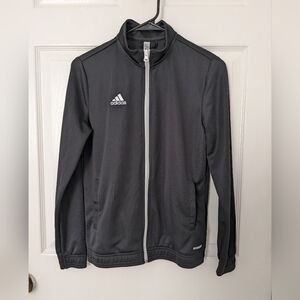 Adidas Charcoal Full-Zip Jacket